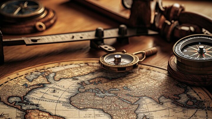 Van mythische landkaarten tot gps: de reis van cartografie